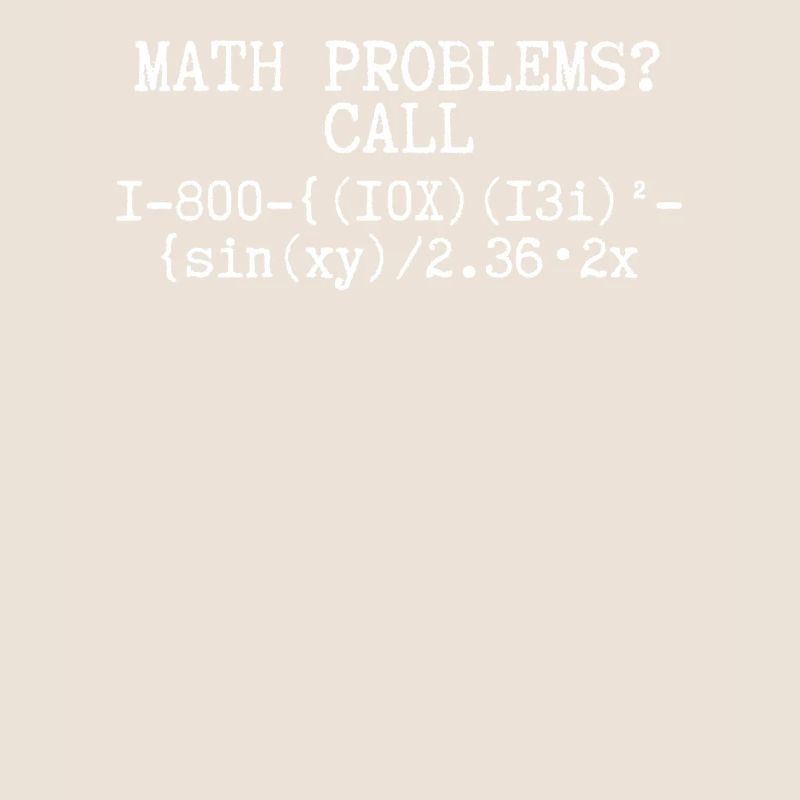 Math Problems Call Me