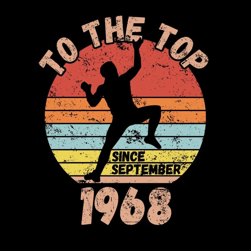 Geburtstag Klettern Bouldern seit September 1968