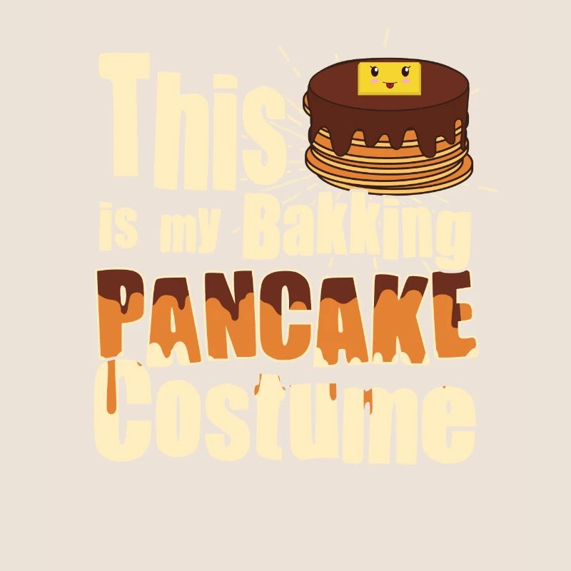 Pancake Baking Costume - Funny Pancake