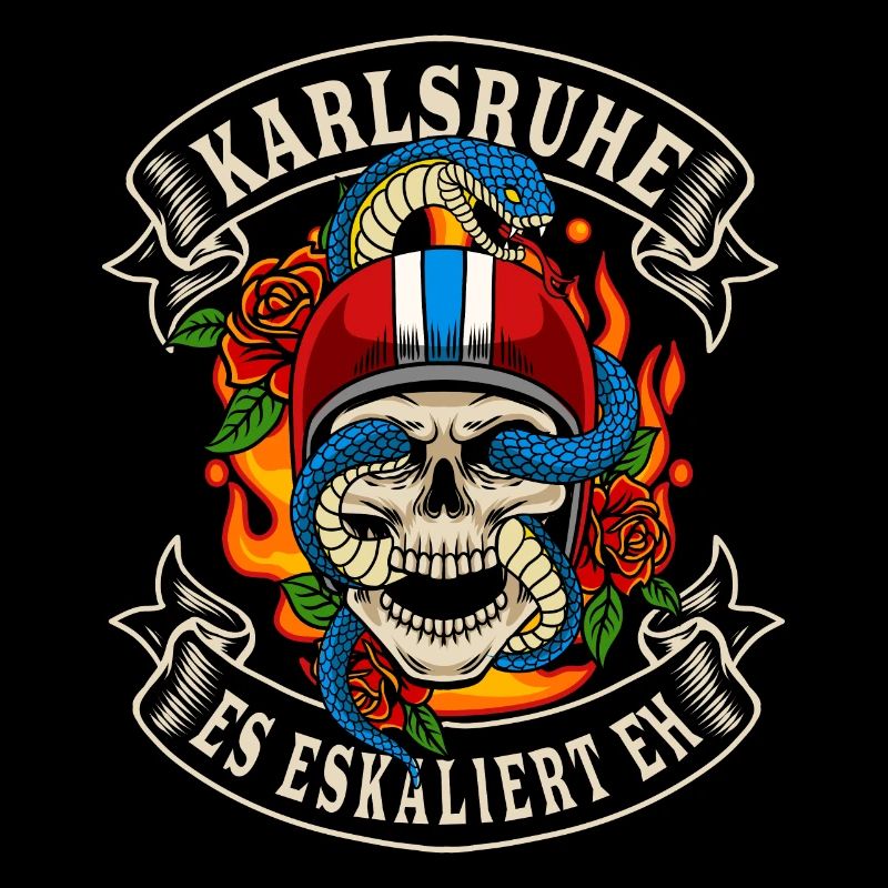 Karlsruhe biker gift it escalates anyway Karlsruhe