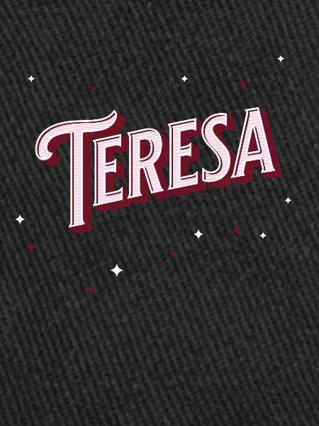 Teresa names personalized