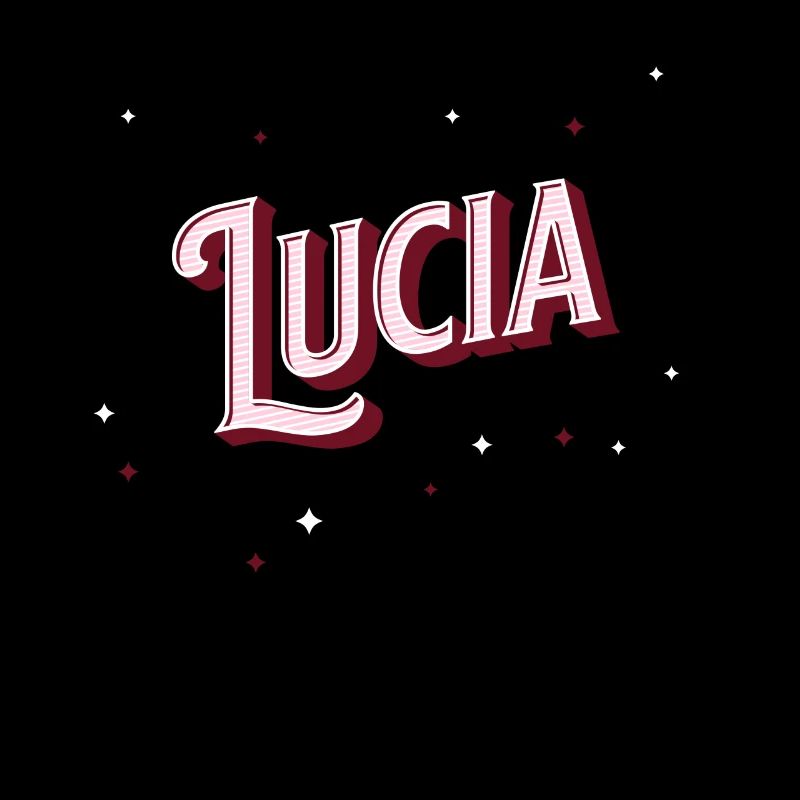 Lucia name personalized