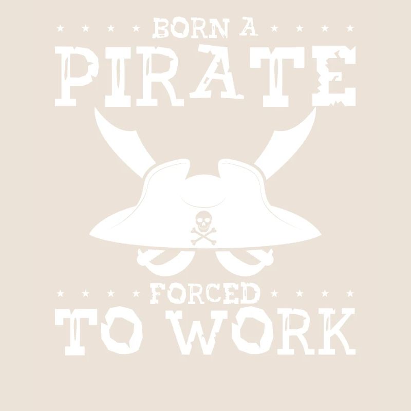 Pirate forced to work