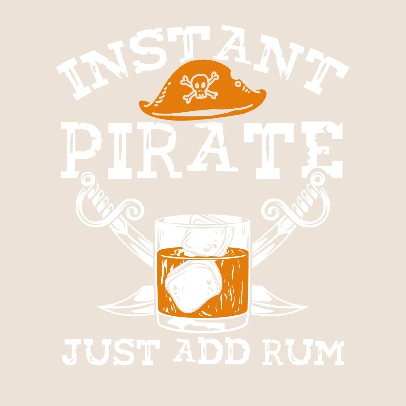 Pirate ajoute simplement du rhum