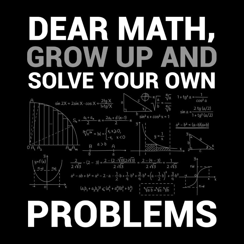 Love mathematics grows and solved funny