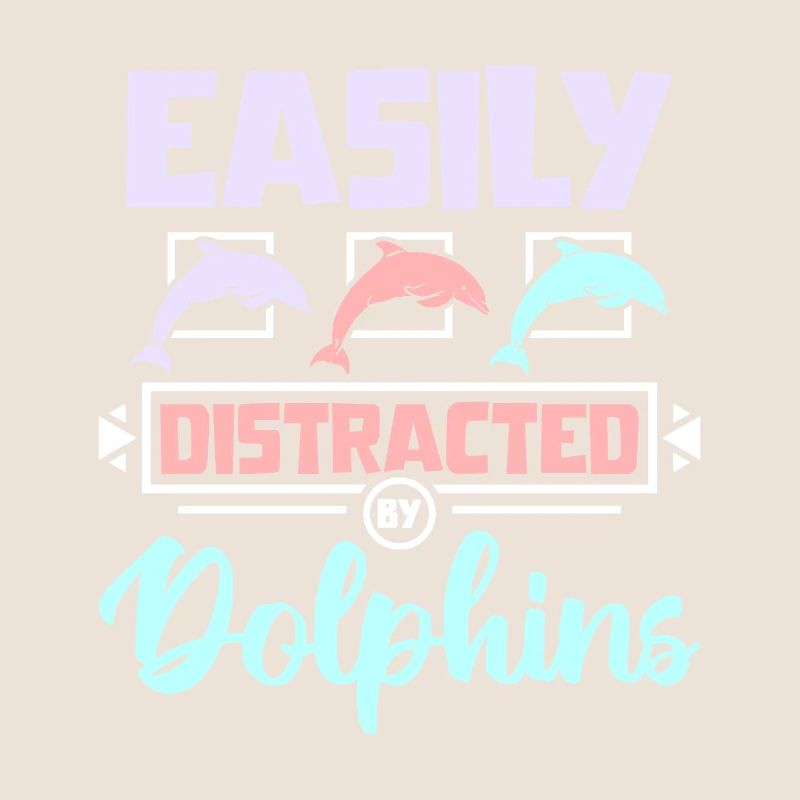 Facilement distrait par les dauphins