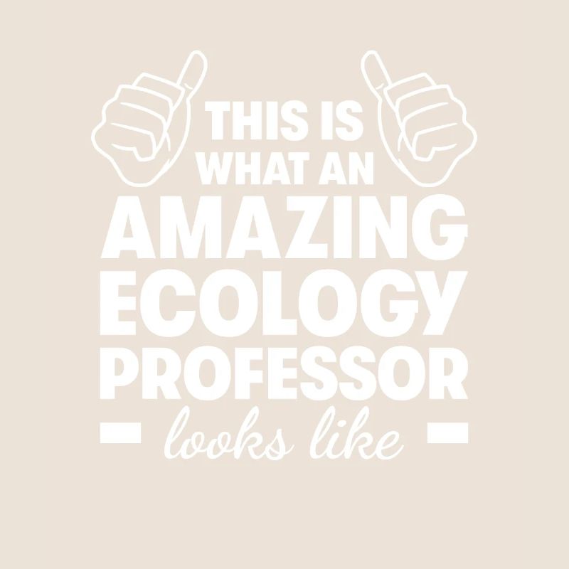 Professeur d’écologie incroyable