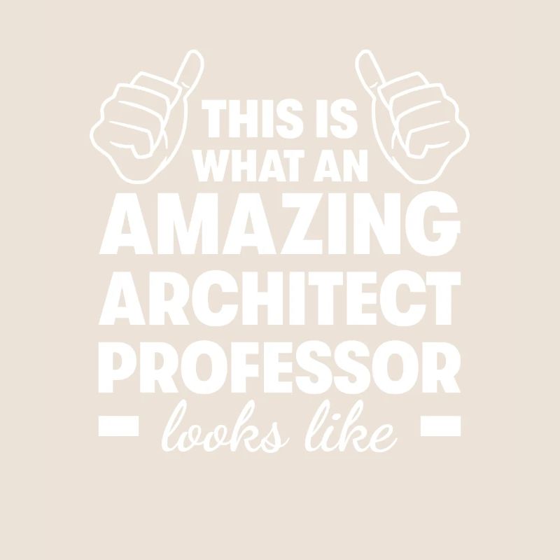 Professeur d’architecte incroyable