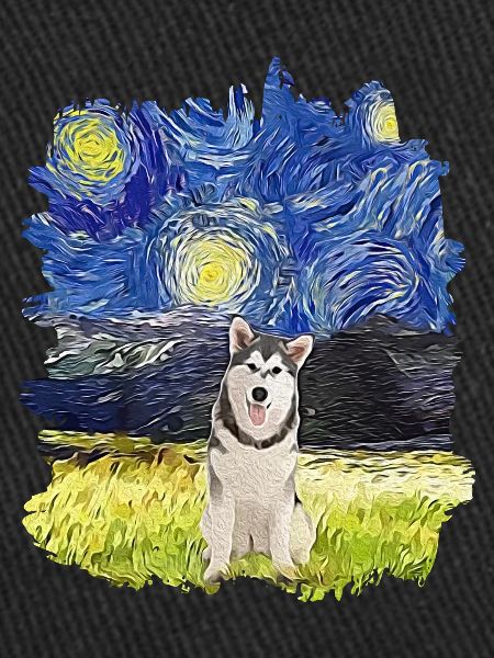 Starry Night - Alaskan Malamute