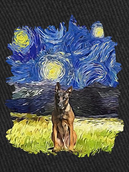 Starry Night - Belgian Malinois