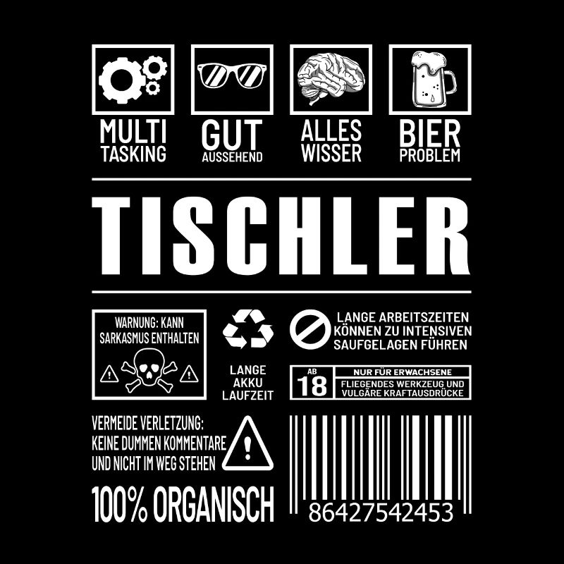 Tischler Lustiger Beruf Spruch Zimmerer