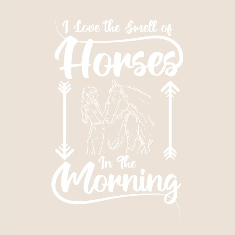 J’adore l’odeur des chevaux le matin