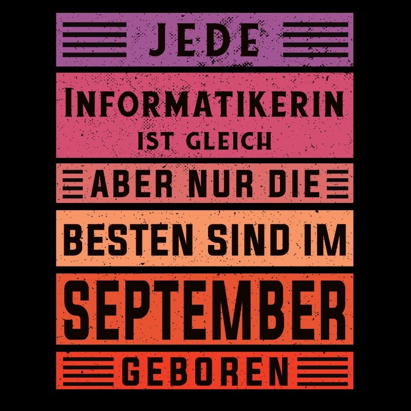 Programmierer Geburtstag September geboren