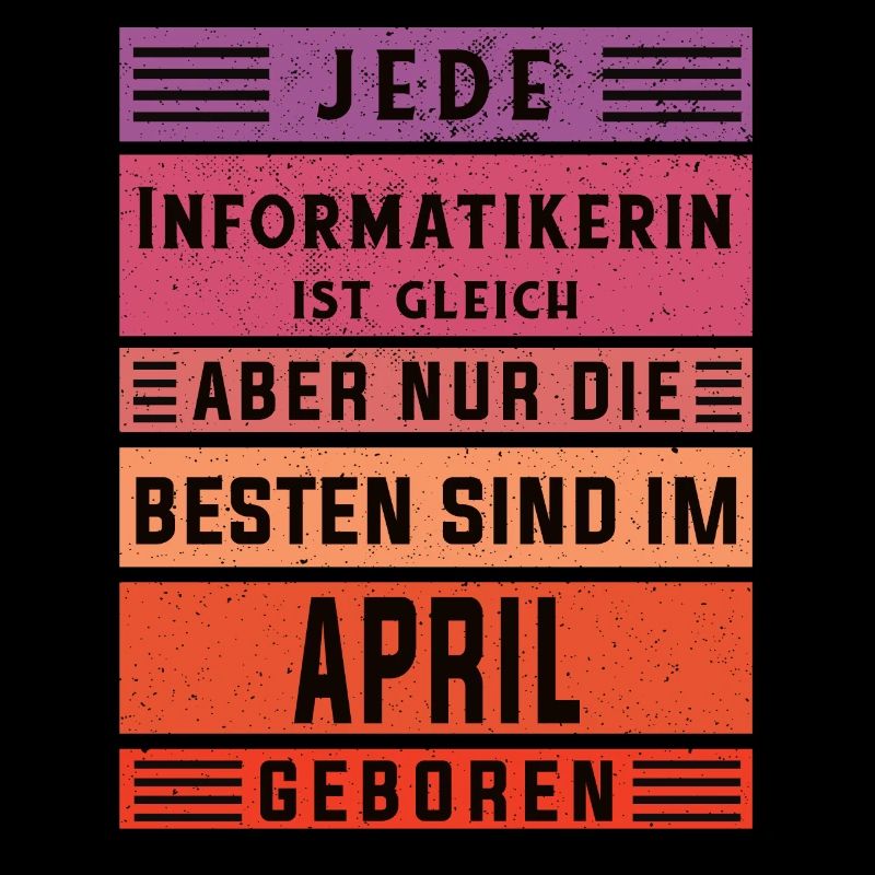 Programmierer Geburtstag April geboren