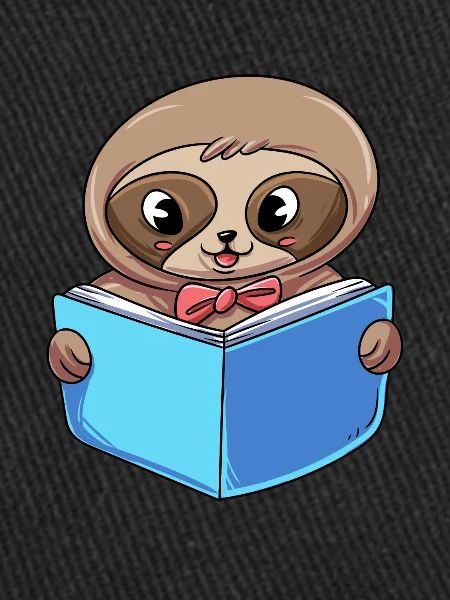 Sloth Reading Book