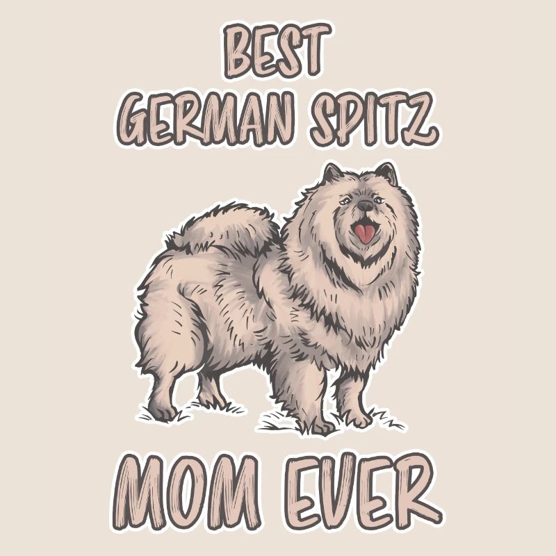 Deutsche Spitze Spruch Mama Hunde Mutter Geschenk