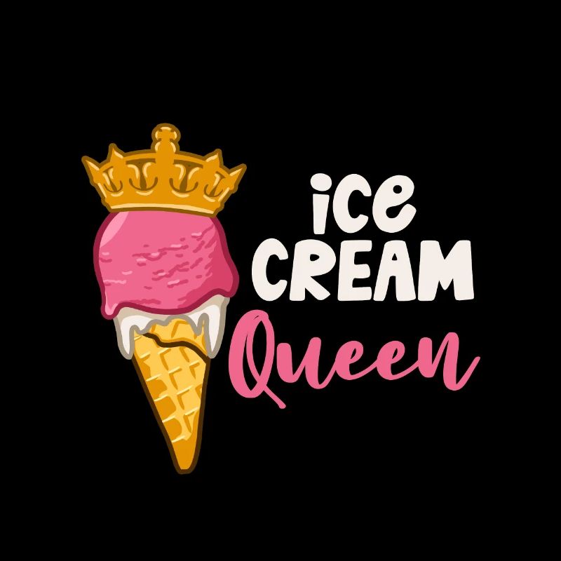 Crème glacée Crème glacée Reine Crème glacée Cornet De crème glacée Amateurs de crème glacée