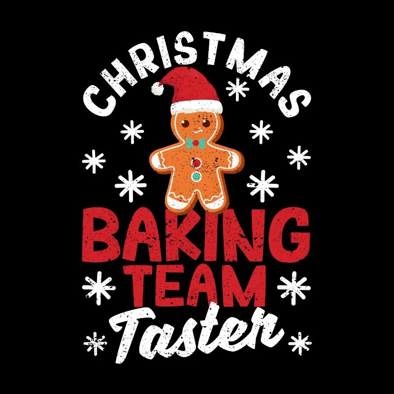 Holiday Cookie Baker Cook Équipe de cuisson de Noël