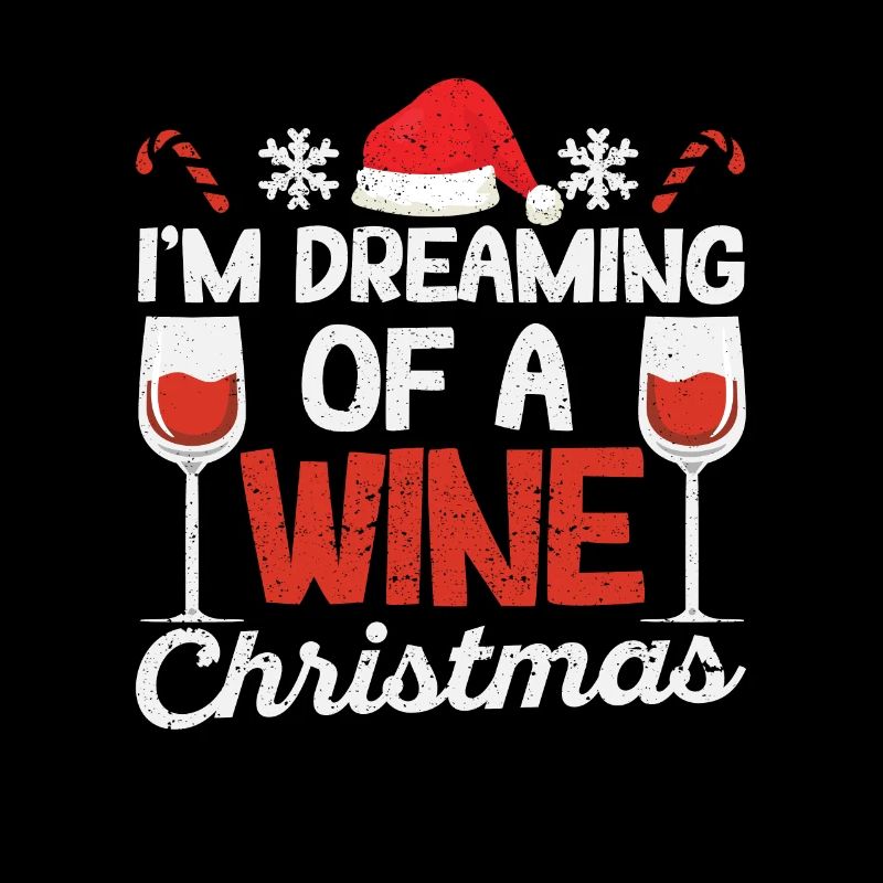 Ich träume von einem Weihnachtsmann, der Wein