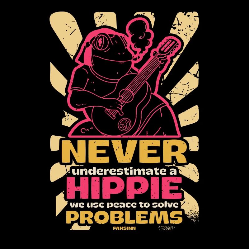 Peace solves all problems Hippie