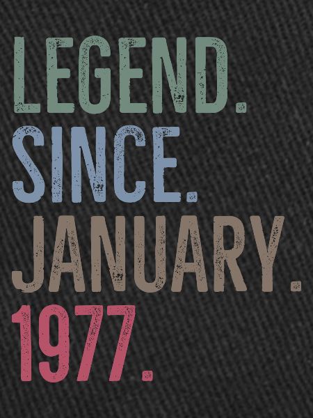 Legend Since January 1977