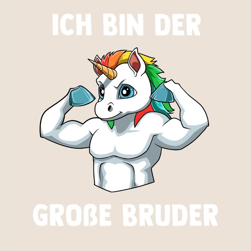 Einhorn Bruder Großer Bruder - Ich bin der Große