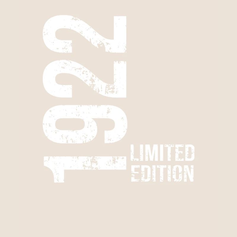 Edition Limitée De 1922