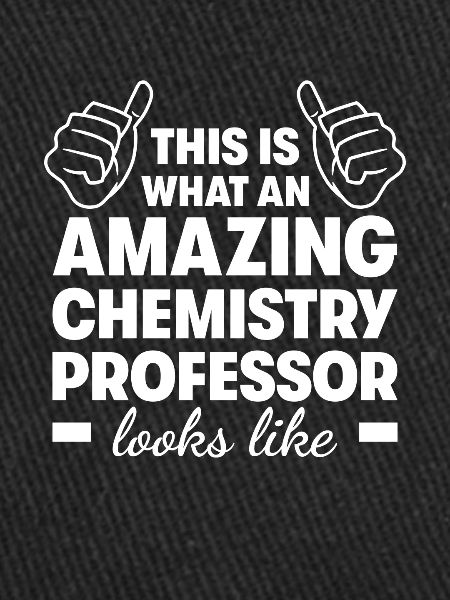 Professeur de chimie incroyable