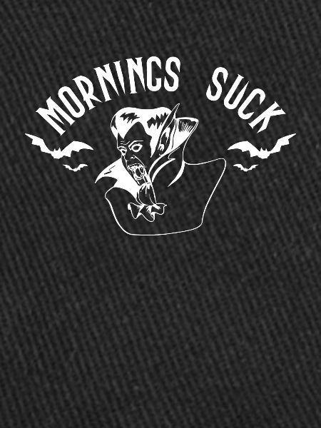 Morning Suck Vampire Halloween