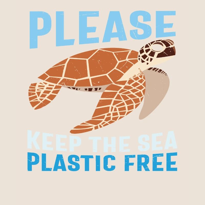 Please Keep The Sea Plastic Free Sea Protection