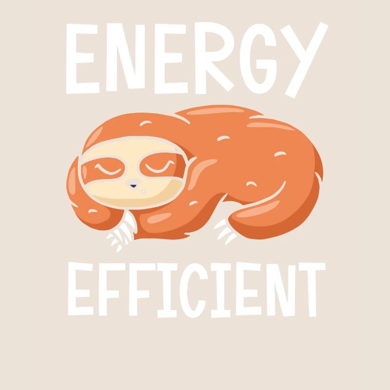 Energy-efficient sloth
