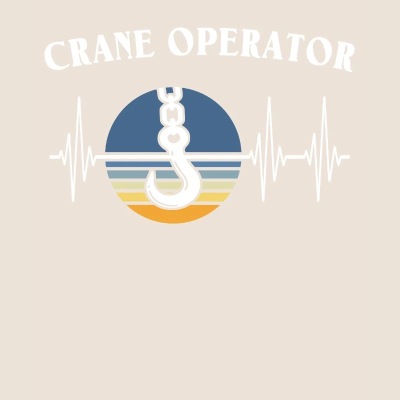 Crane Operator ECG Crane Driver Heartline