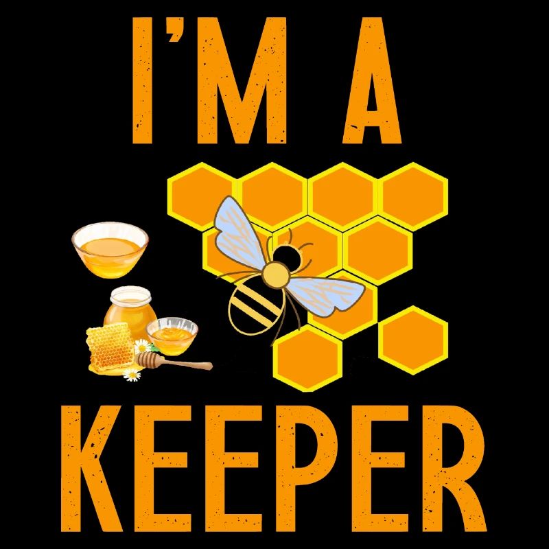 I am a keeper gift for beekeeper humor