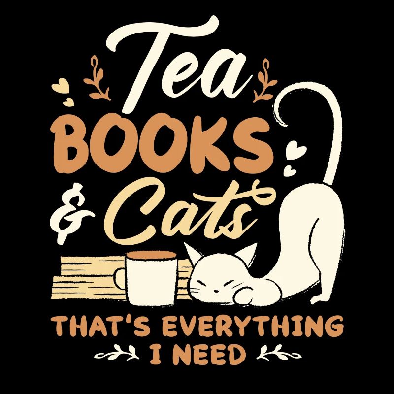 Cat Book Lovers Read Books