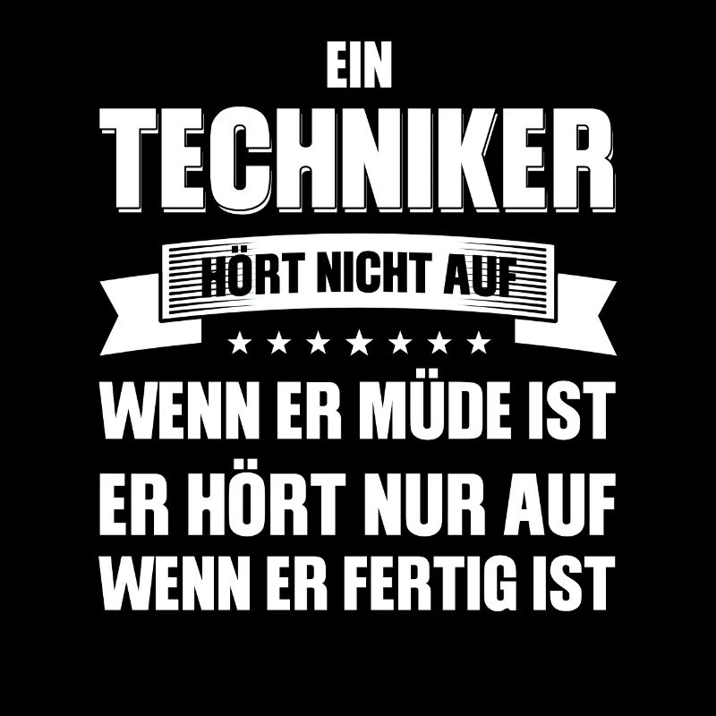 Techniker Beruf Technik Geschenk