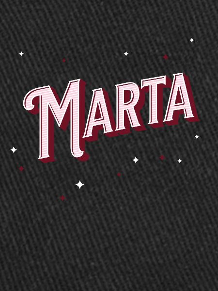 Marta name personalized