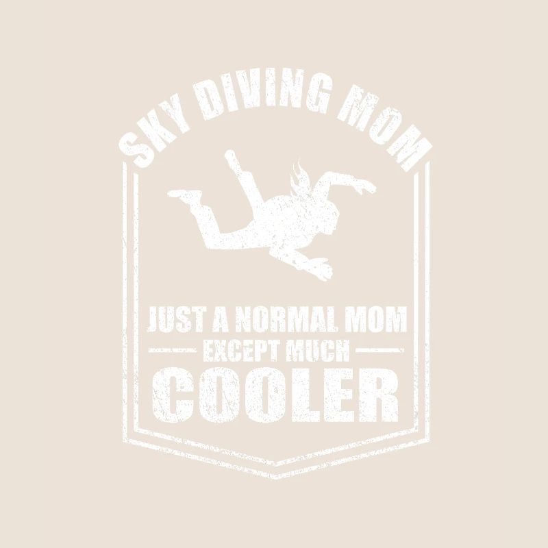 Fallschirmspringen Mama Adrenalin Mutter Muttertag
