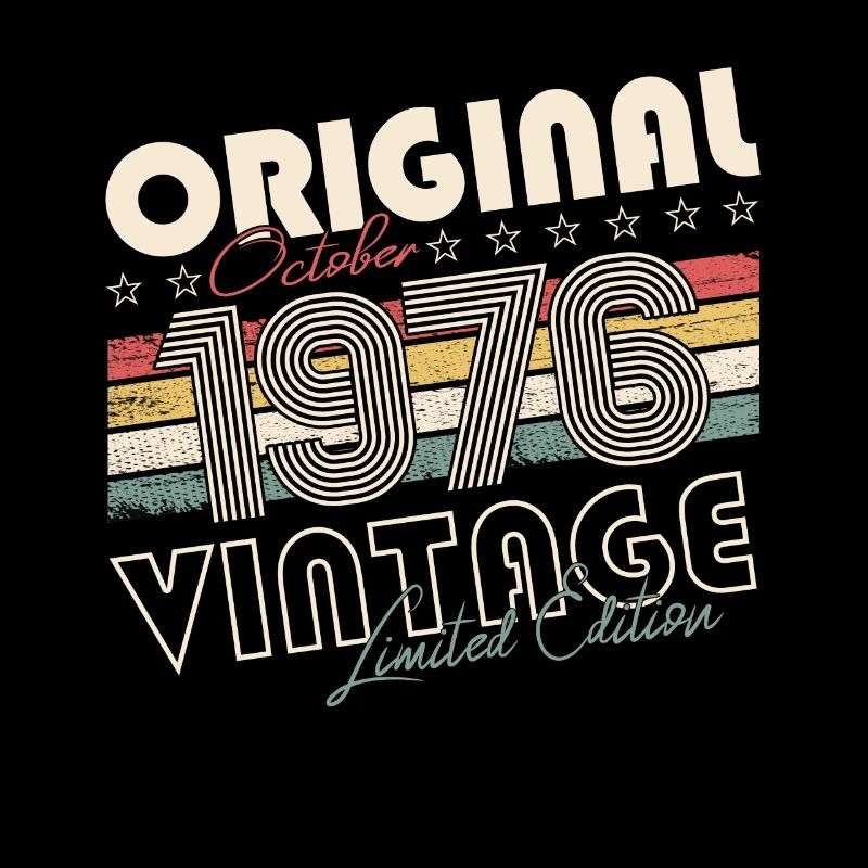 Original October 1976 46th Birthday Gift Cool