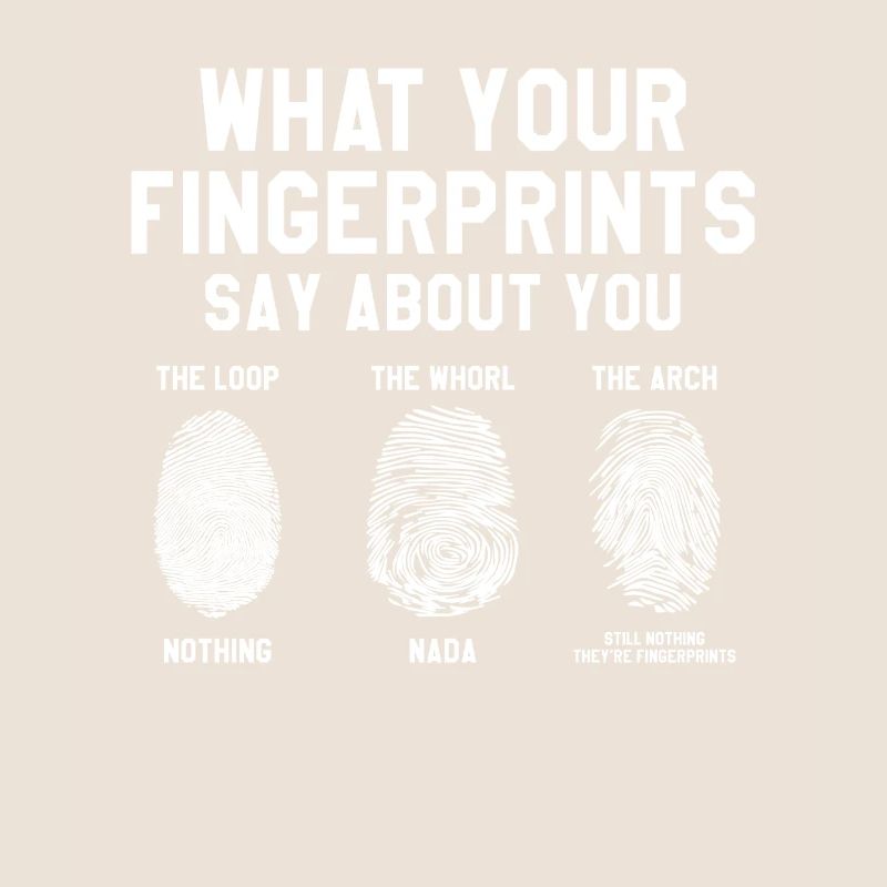 Ce que vos empreintes digitales disent de vous Forensic Dete