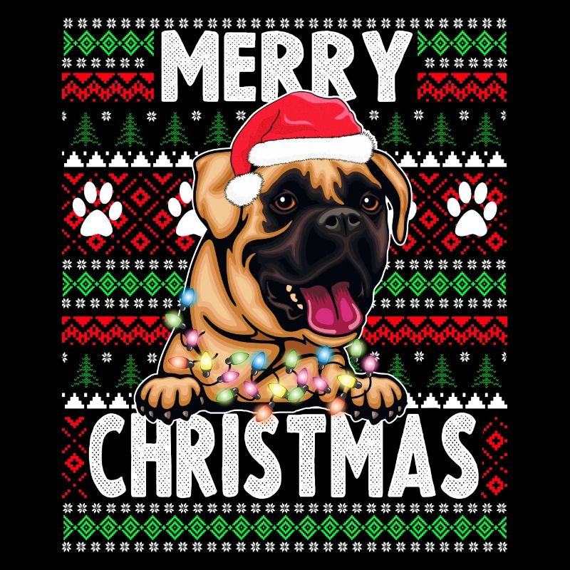 Pyjama pour chien mignon - Boxer Dog Lover Noël