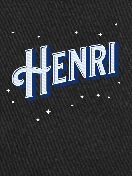 Henri names personalized