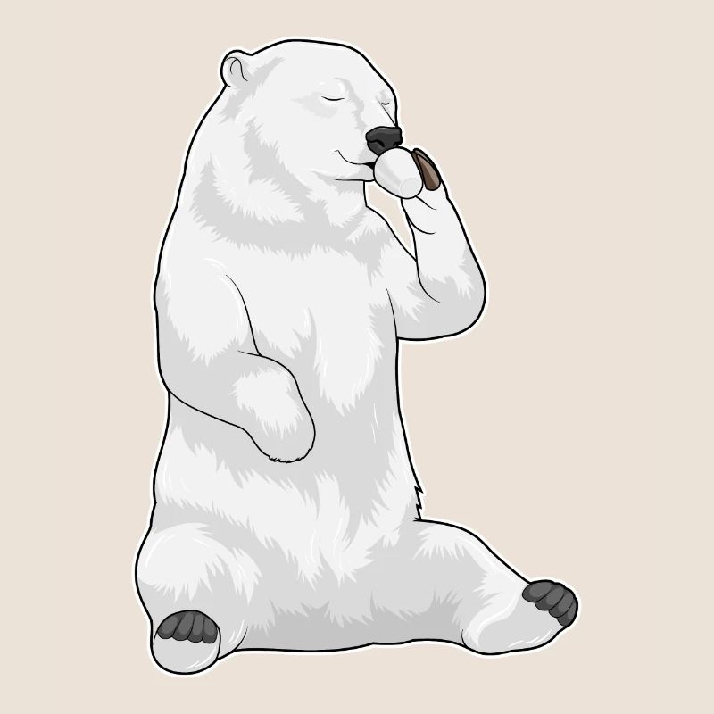 Polar Bear Coffee Cup
