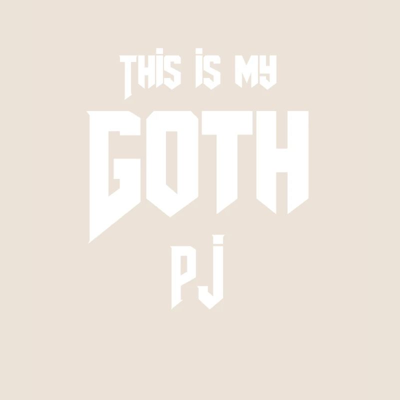 Amateurs de gothique c’est mon goth PJ