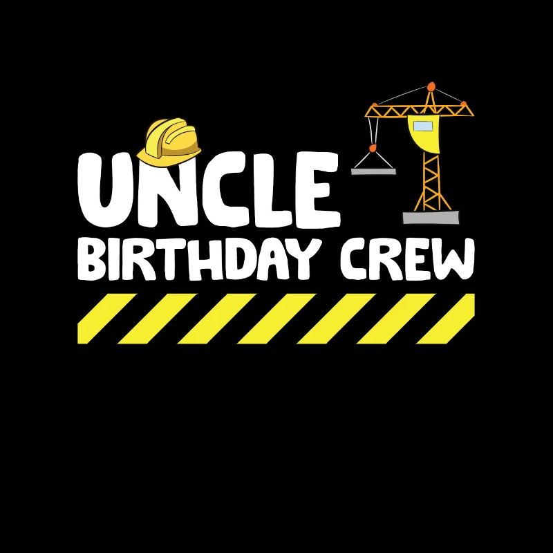 Construction Fête d’anniversaire Oncle de l’anniversaire