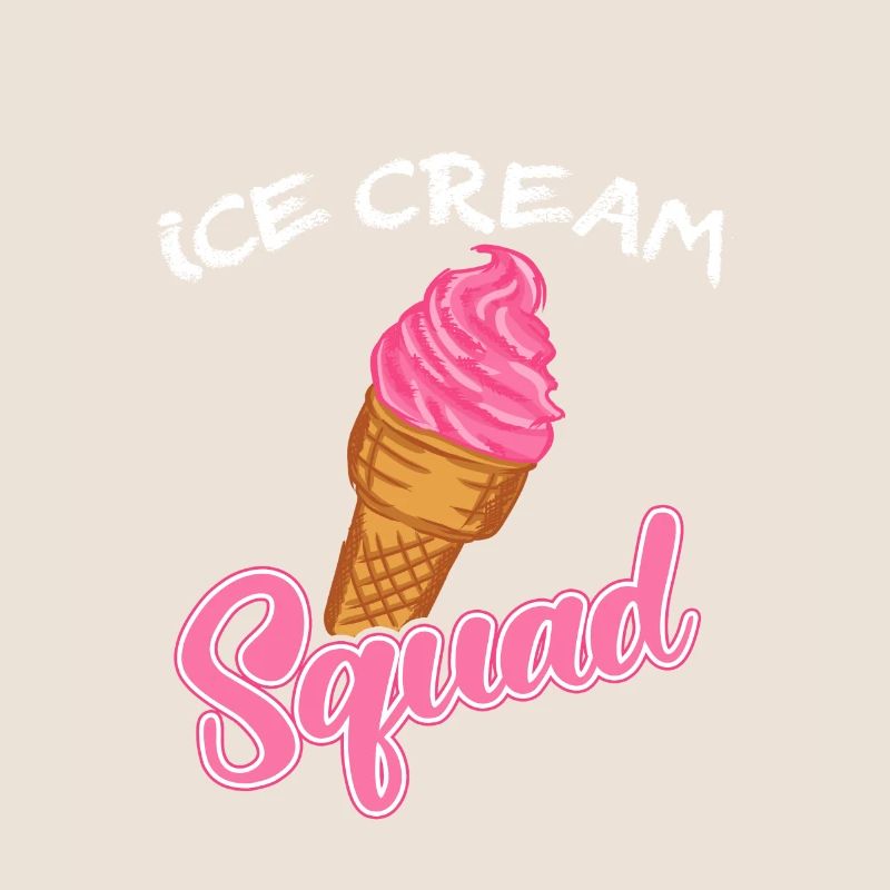 Ice Cream Squad Eiscreme Geburtstag B-Day Crew