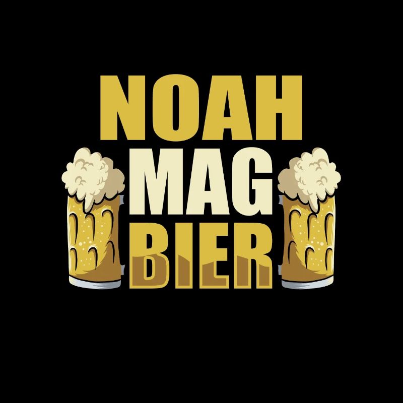 Noah mag Bier Name Geburtstag