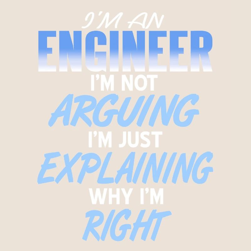 I'm An Engineer I'm Not Arguing Just Explaining
