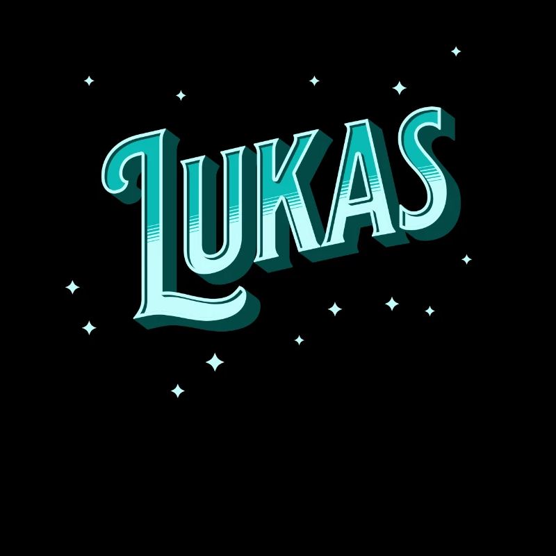 Lukas' name personalized