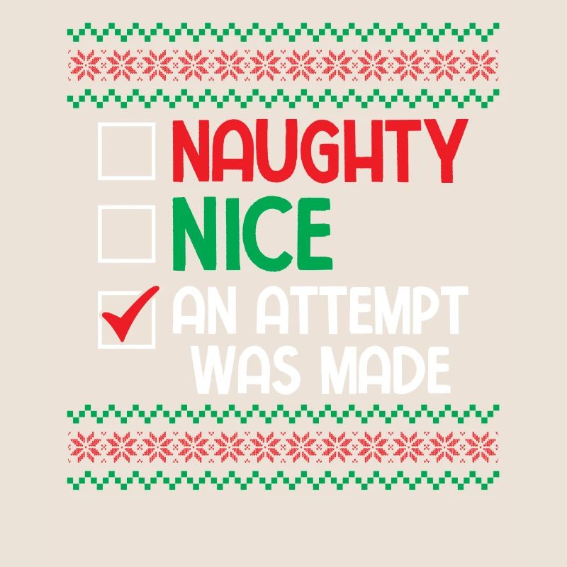 Nice Naughty une tentative a été faite jeu de mots en disant Ugly C