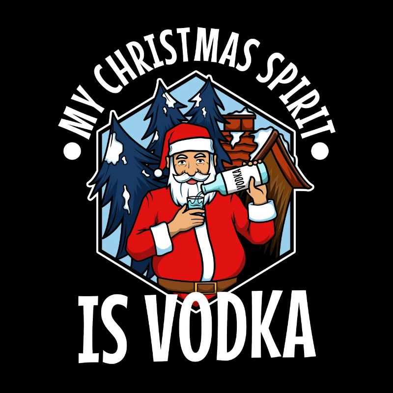 Mon de Noël est la vodka